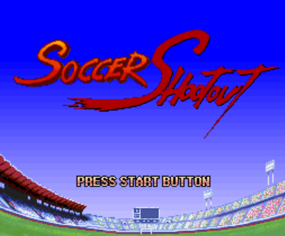 Soccer Shootout Title Screen
